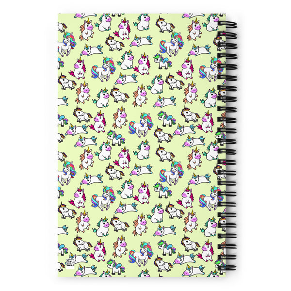 Unicorn Spiral notebook