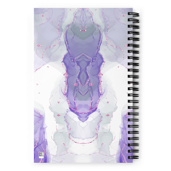 Watercolor Spiral notebook
