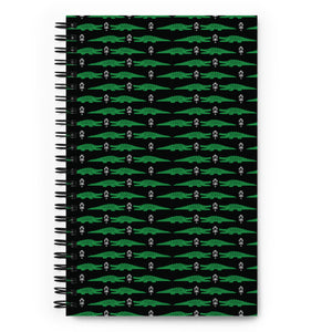 Alligator Spiral notebook