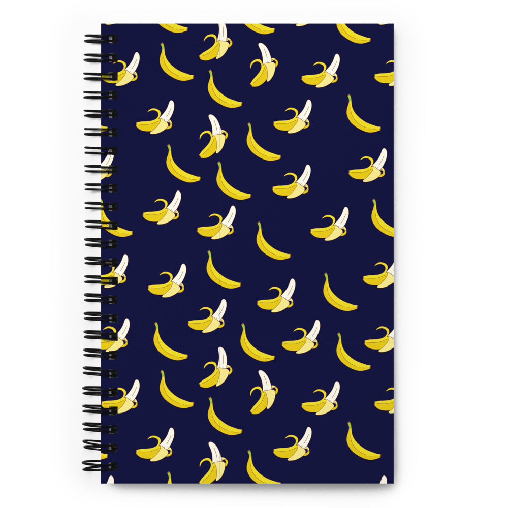 Banana Spiral notebook