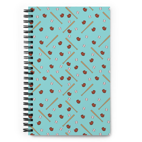 Baseball Spiral notebook