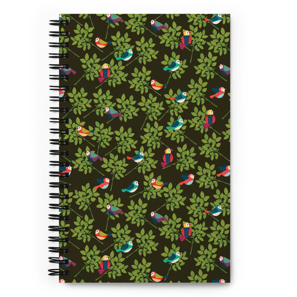 Bird Spiral notebook