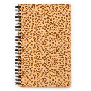 Cheetah Spiral notebook