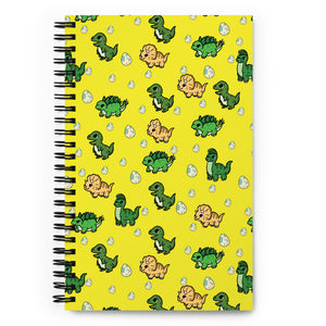 Dinosaur Spiral notebook