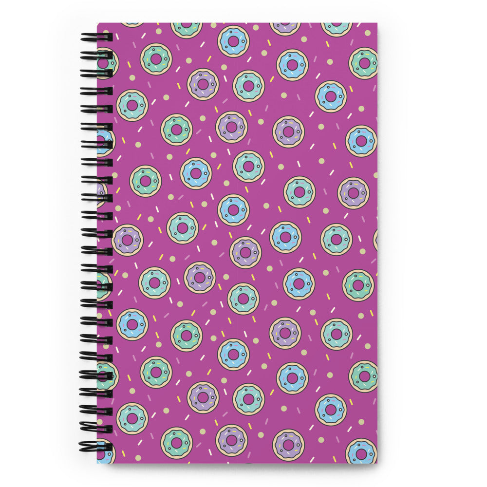 Donut Spiral notebook