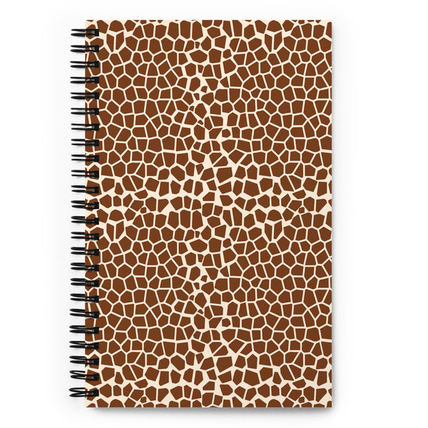 Giraffe Spiral notebook