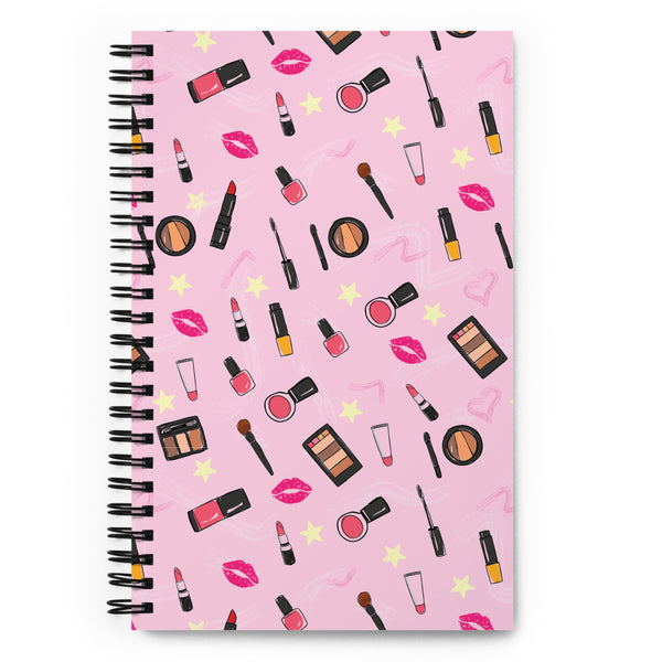 Makeup Spiral notebook