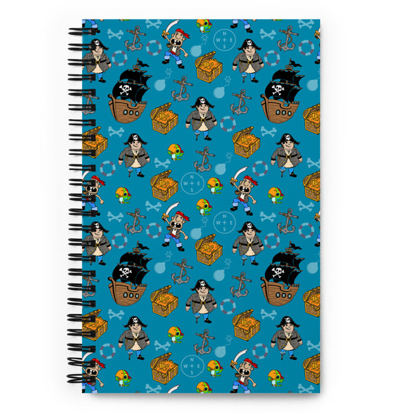Pirate Spiral notebook