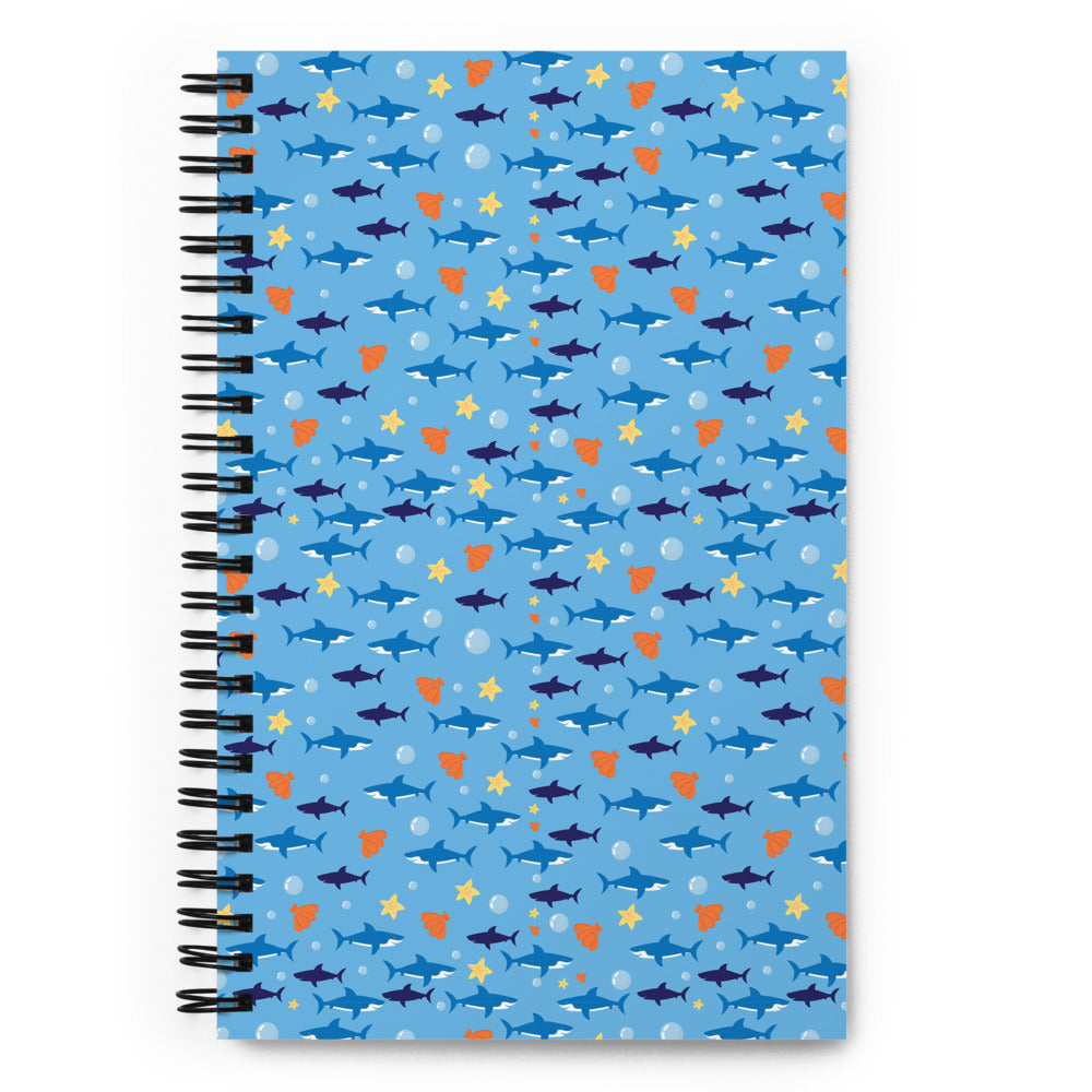 Shark Spiral notebook