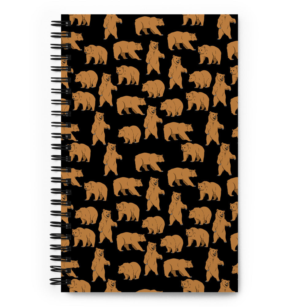 Bear Spiral notebook