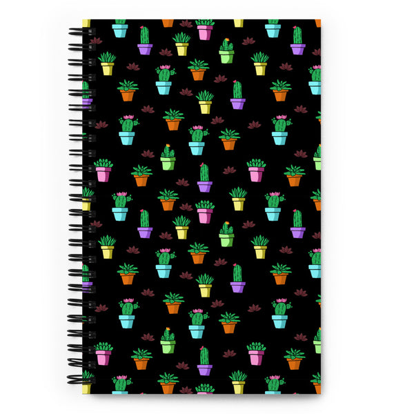 Cactus Spiral notebook