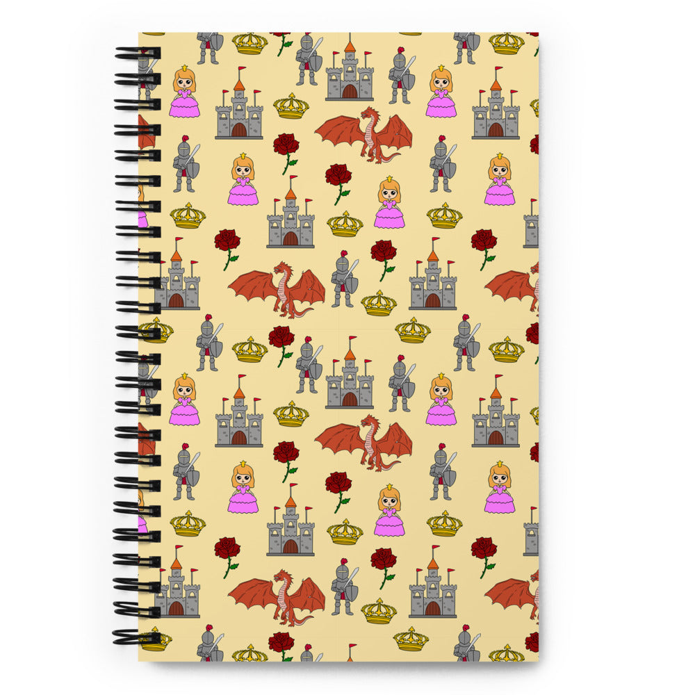 Fairytale Spiral notebook