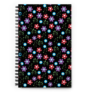 Flower1 Spiral notebook