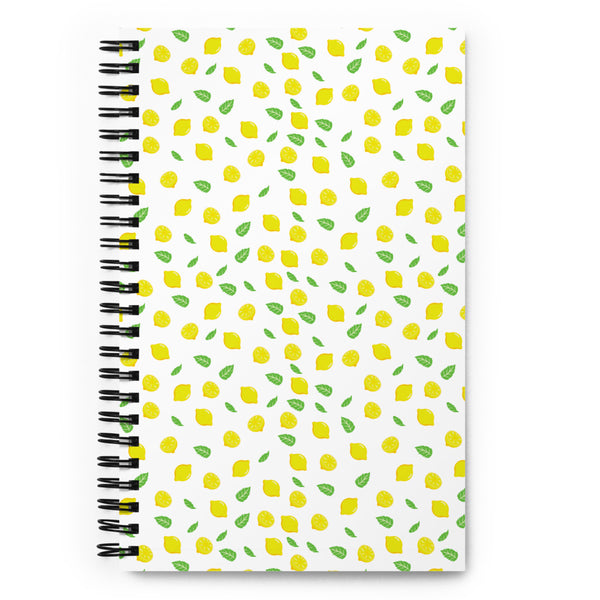 Lemon Spiral notebook
