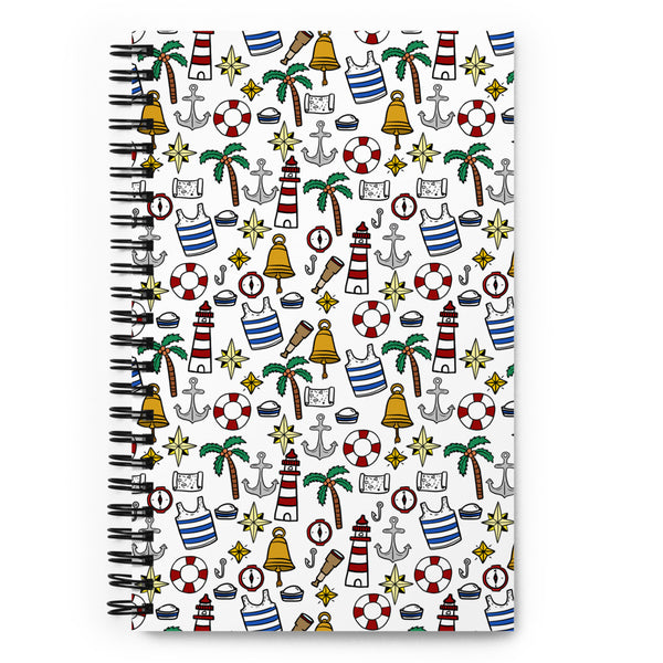 Nautical Spiral notebook