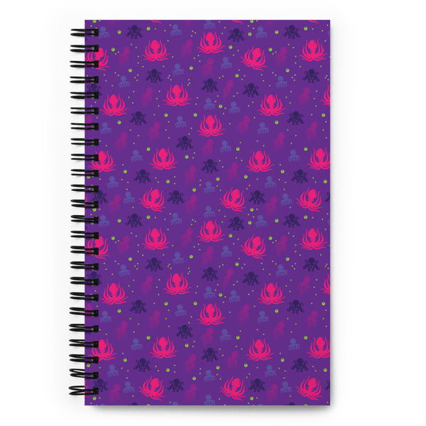 Octopus Spiral notebook