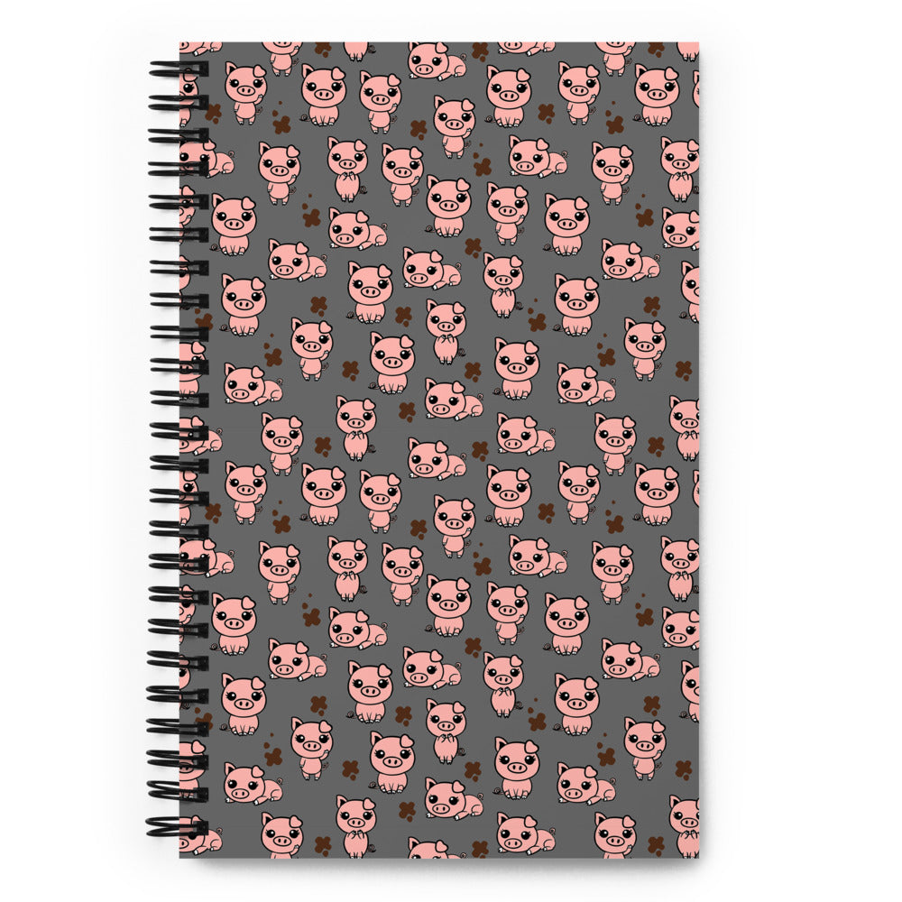 Pig Spiral notebook