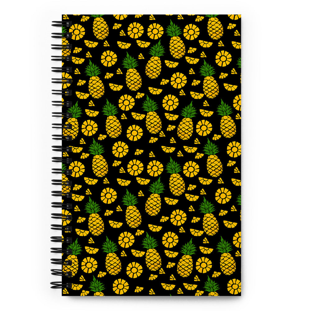 Pineapple Spiral notebook