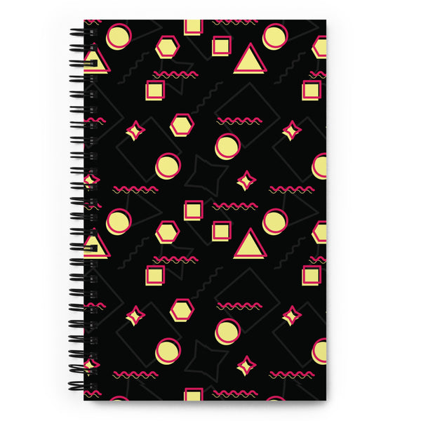 Random pattern Spiral notebook