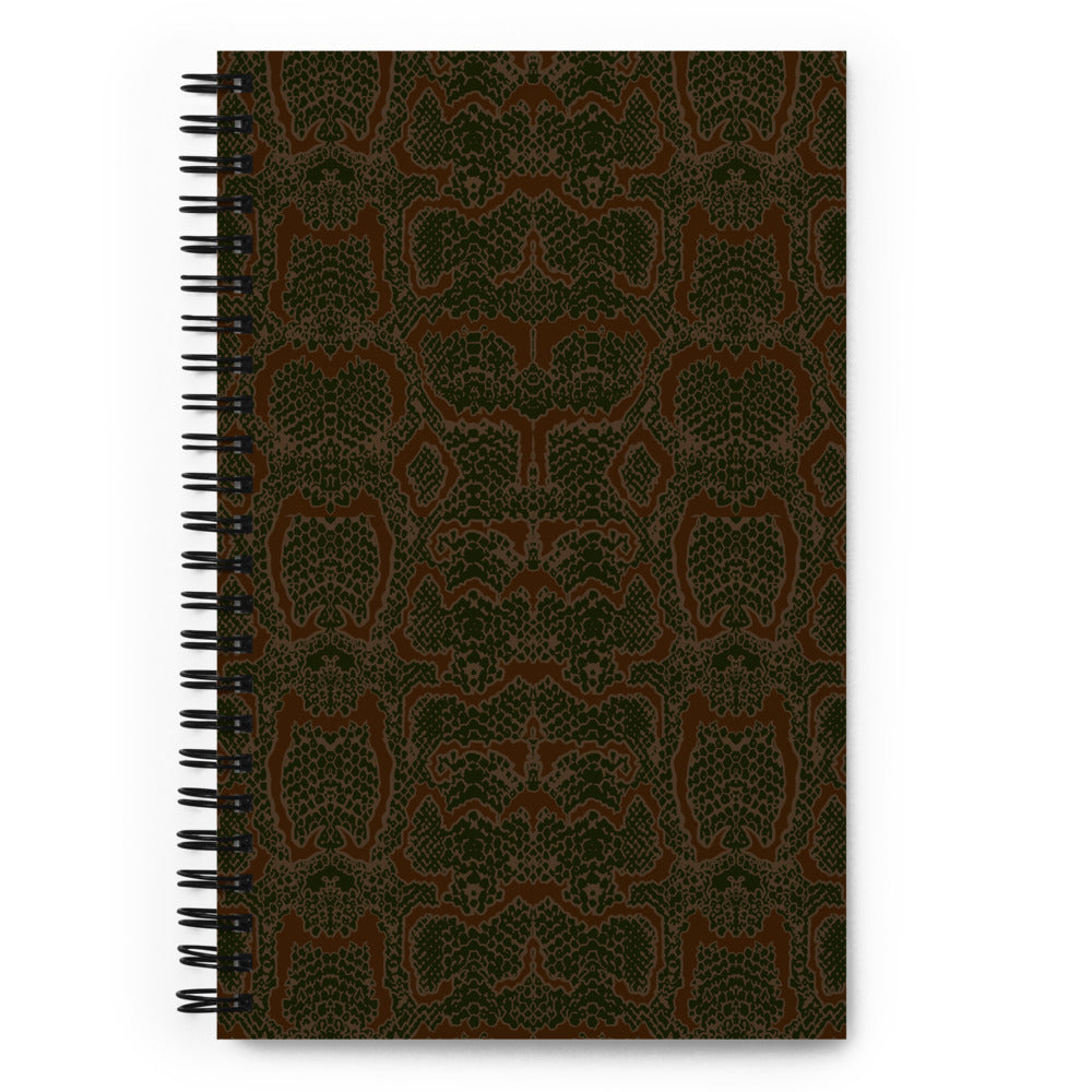 Snake Spiral notebook