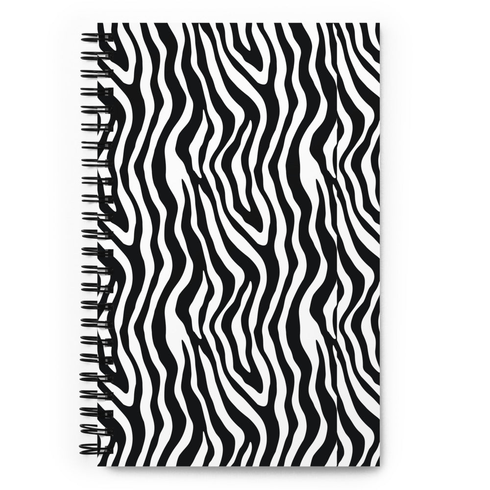 Zebra Spiral notebook