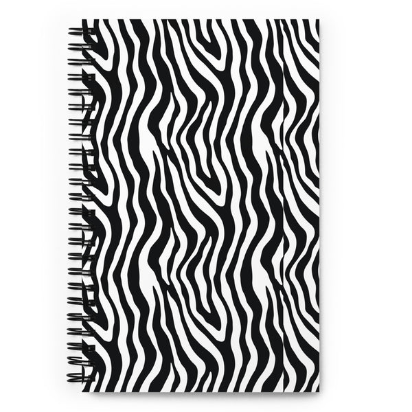 Zebra Spiral notebook