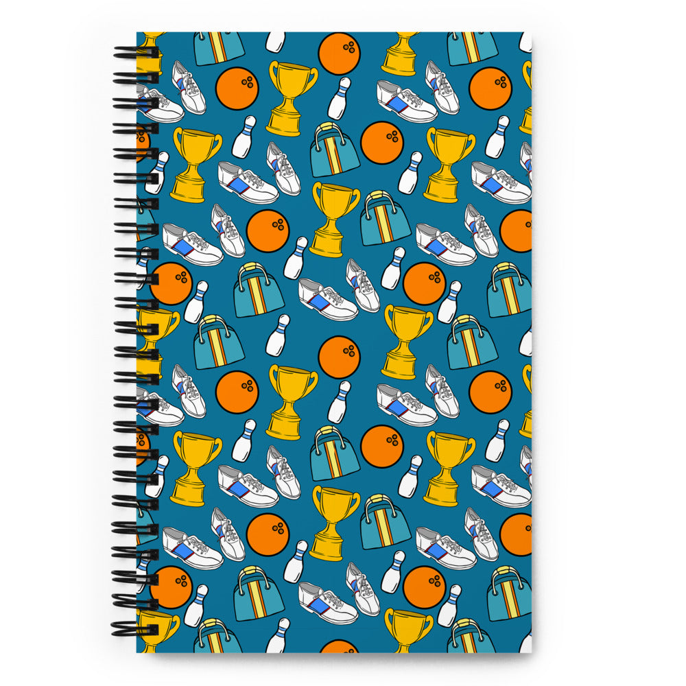 Bowling Spiral notebook