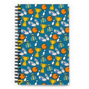 Bowling Spiral notebook