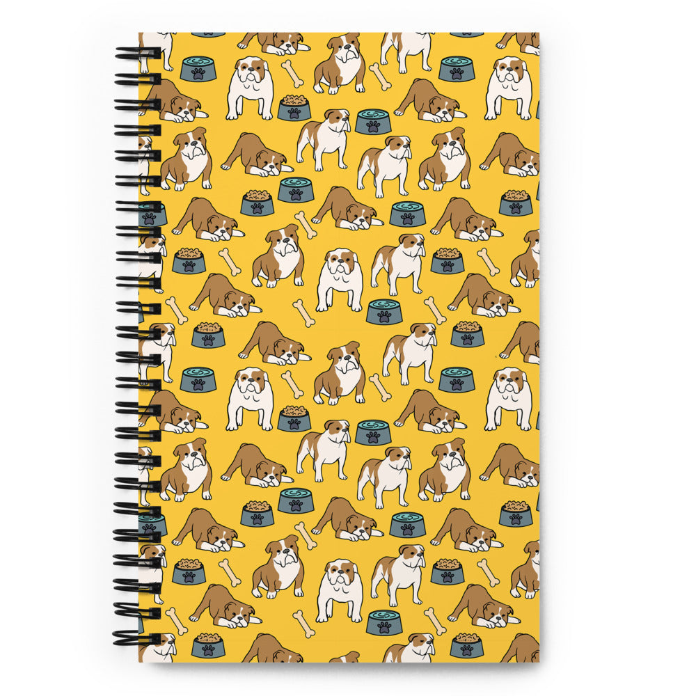 Bulldog Spiral notebook