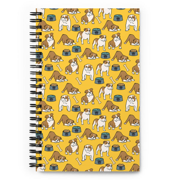 Bulldog Spiral notebook