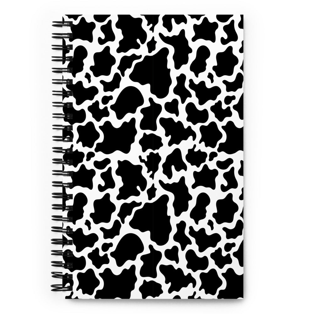 Cow Spiral notebook