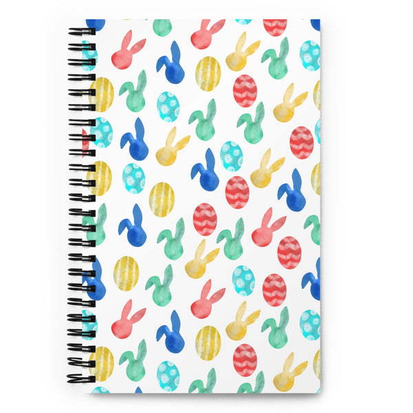 Easter Watercolor Spiral notebook