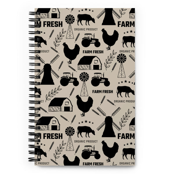 Farm 1 Spiral notebook