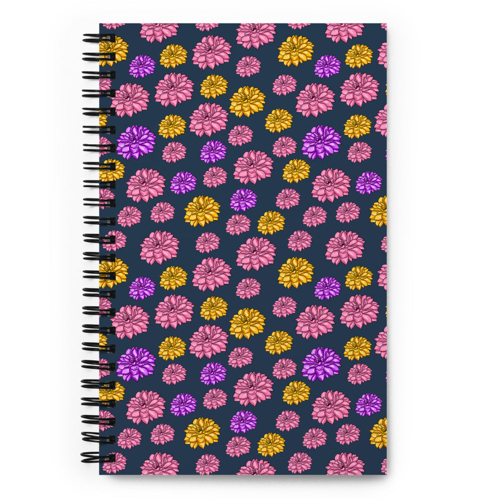 Flower Spiral notebook