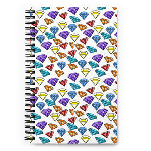 Gems Spiral notebook