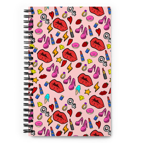 Girl Power Spiral notebook