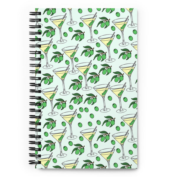 Martini Spiral notebook