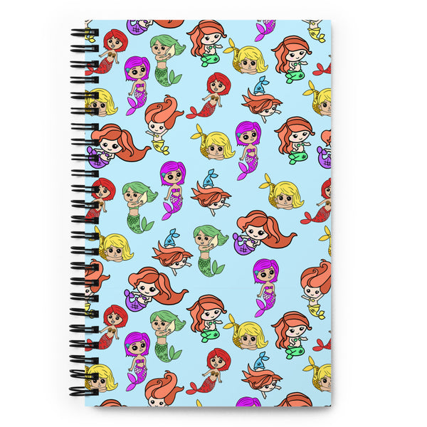 Mermaid Spiral notebook