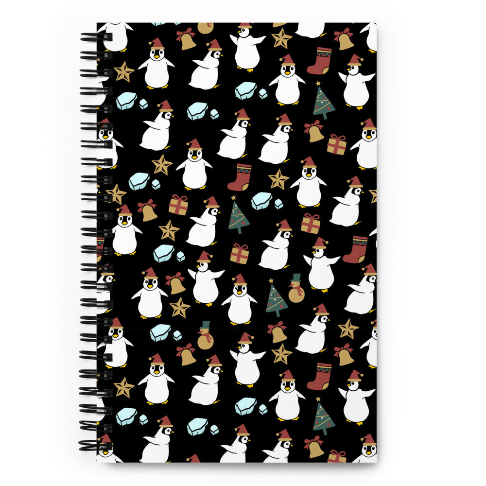 Penguin Spiral notebook