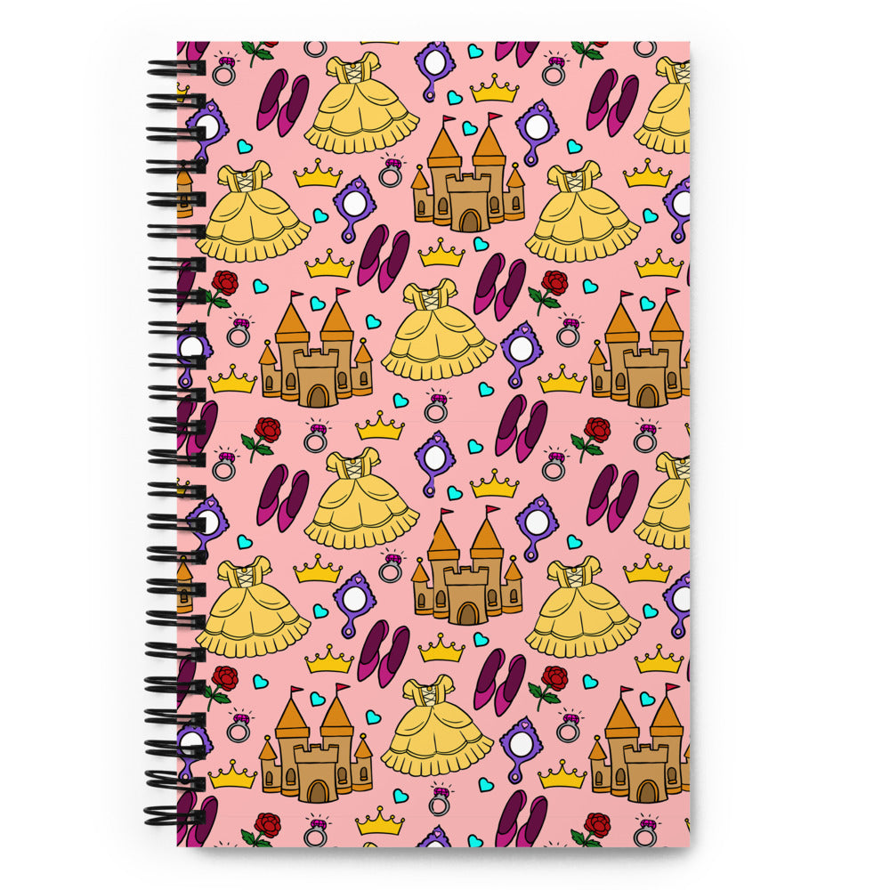 Princess Spiral notebook