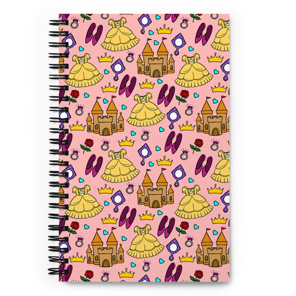 Princess Spiral notebook