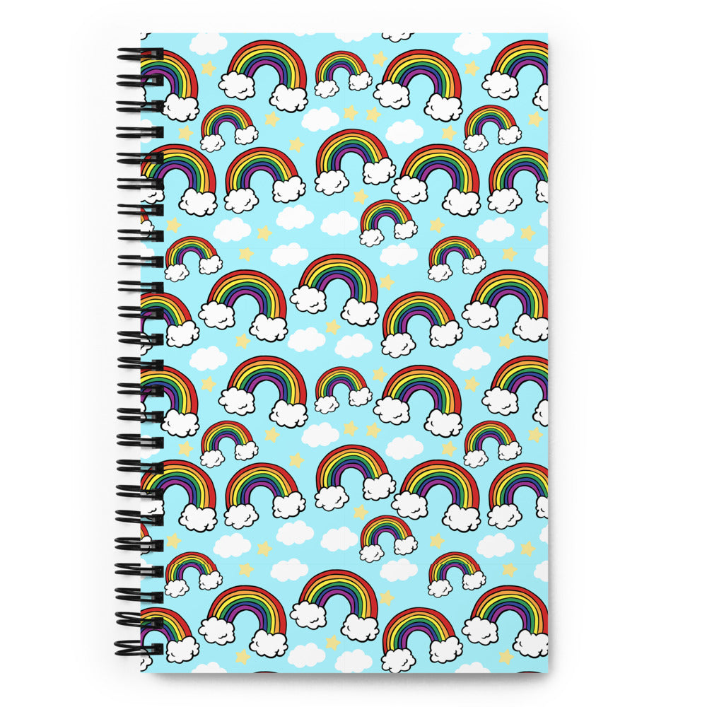 Rainbow Spiral notebook