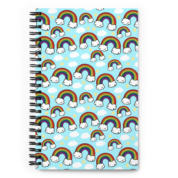 Rainbow Spiral notebook