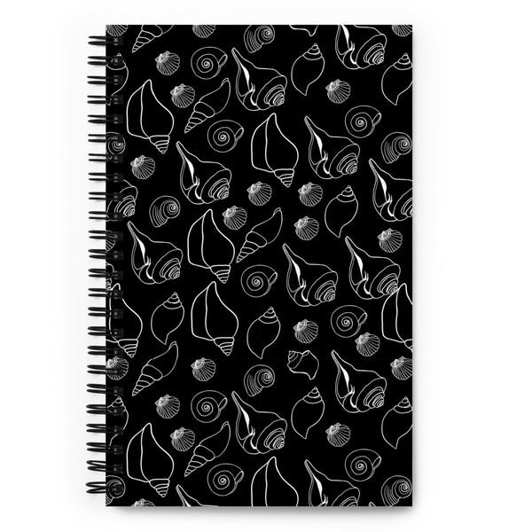 Seashell Spiral notebook