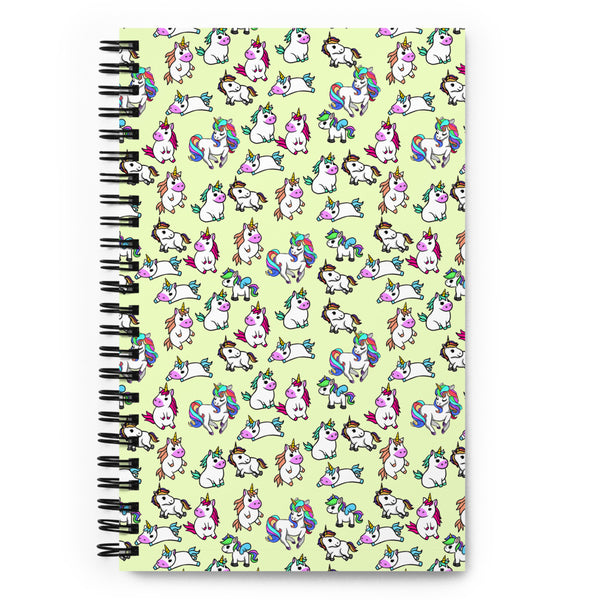 Unicorn Spiral notebook