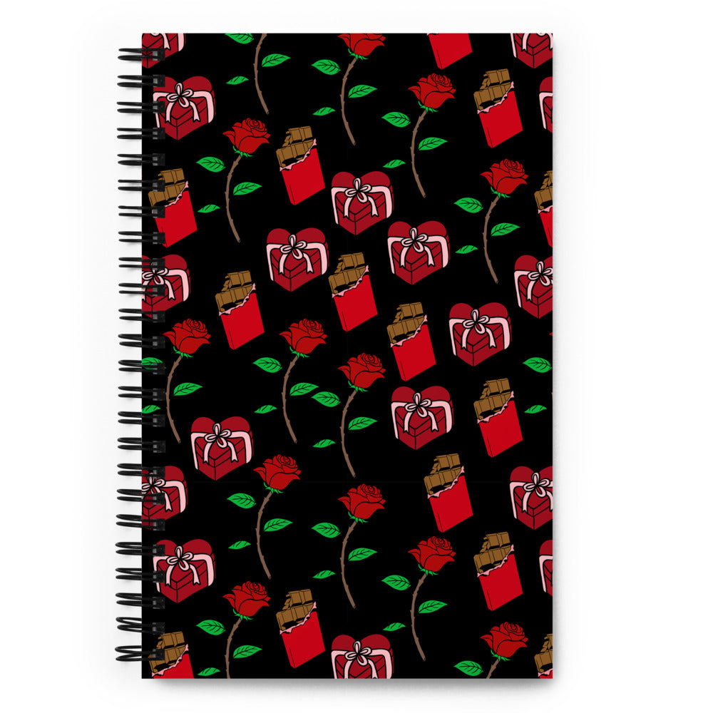 Valentine Spiral notebook