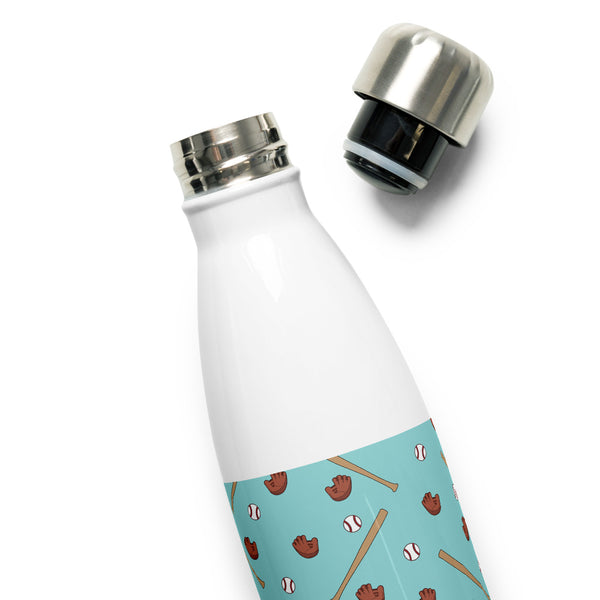 Baseball Stainless Steel Water Bottle