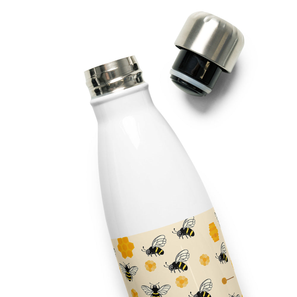 Bee Stainless Steel Water Bottle