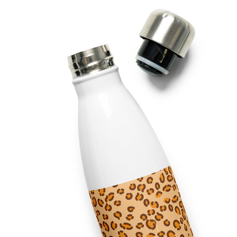 Cheetah Stainless Steel Water Bottle