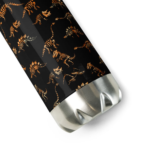 Dinosaur Skeleton Stainless Steel Water Bottle